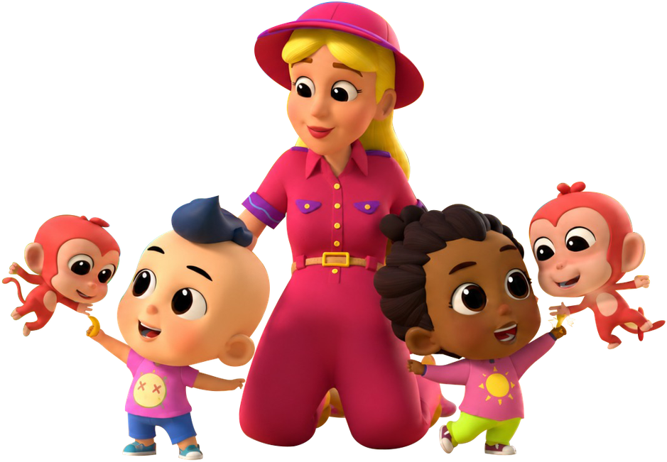 Apples & Bananas characters