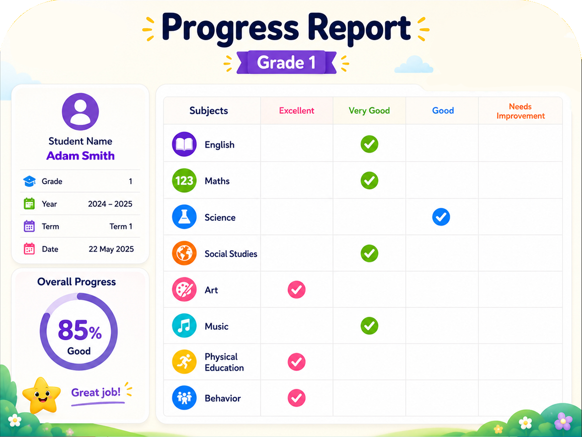 Progress report